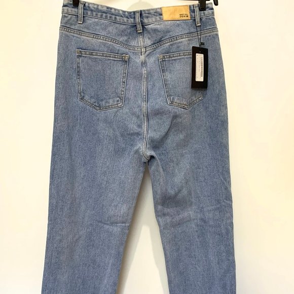 Nasty Gal NWT Slit's Now Or Never Jeans Size 14 - Picture 7 of 10